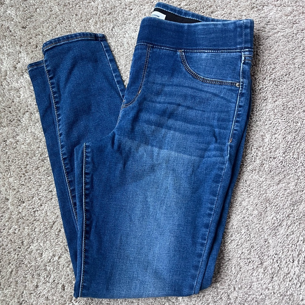 Mid-rise Rockstar Jeggings